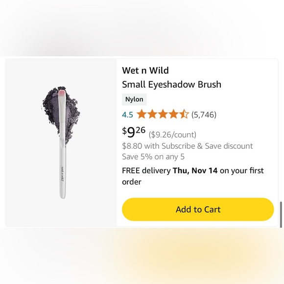 2/10$ NWT Set of 3 brushes (wet n wild) contour, concealer and eyeshadow brush - Picture 9 of 9